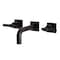 Kingston Brass KS6125ML Two-Handle Wall Mount Bathroom Faucet, Oil Rubbed Bronze KS6125ML - alternate 1